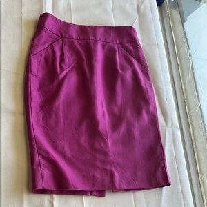 J. Crew Pink Knee-Length Pencil Skirt for Work